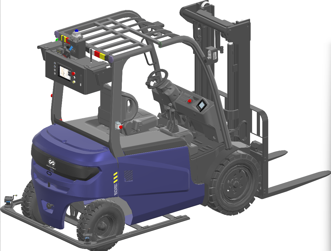 平衡重叉车-室内