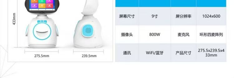 医院老人院机器人医养机器人血压陪伴血糖远程心率老人监控健康 图片5