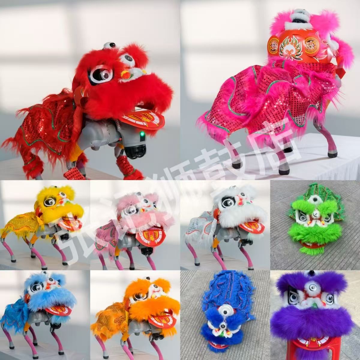 宇树智能机器狗Go2云深处AI绝影狮子狗服装舞狮子醒狮 高清图片3