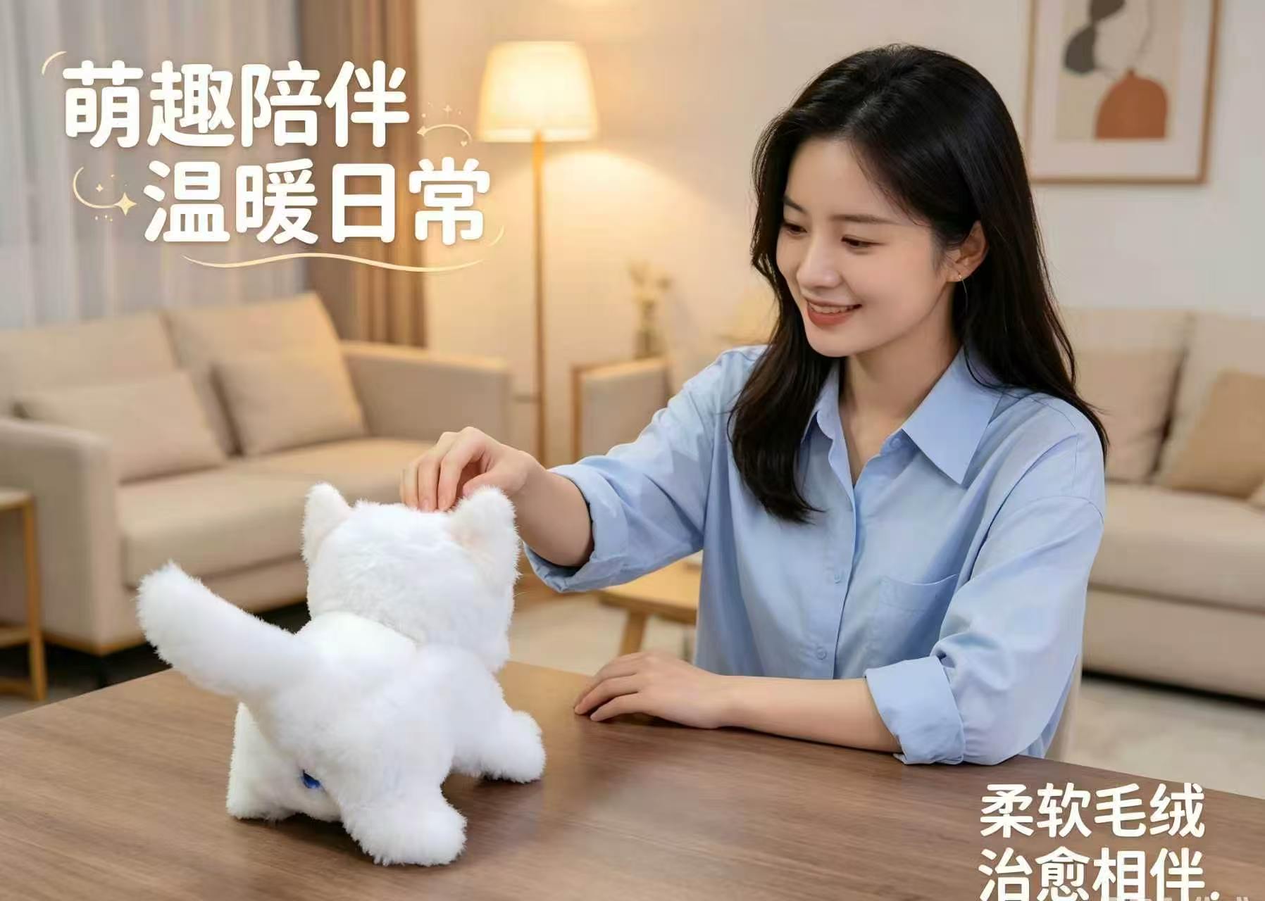 硅机猫不用铲屎的硅机生物 AI 智能聊天互动陪伴机器猫跨次元智慧生物聊天搭子送闺蜜礼物不用喂粮